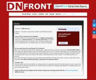 DNfront.com(DNfront) Screenshot
