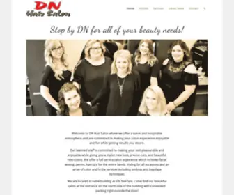 Dnhairsalon.com(Look Good) Screenshot