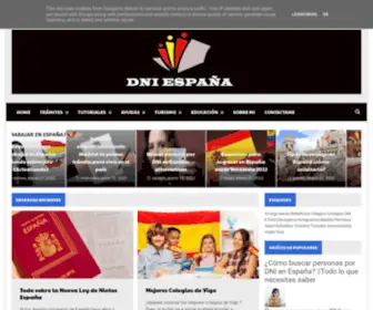 Dniespana.es(España) Screenshot