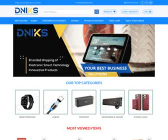 Dniks.com(Shop discount and Top Trending Electronics Stuff online) Screenshot