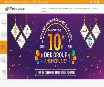 DNktechnologies.com(Software Development Company) Screenshot