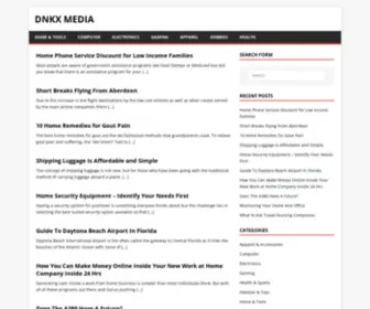 DNKX.com(DNKX MEDIA) Screenshot