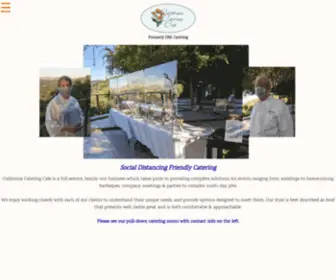 DNL-Catering.com(California Catering Cafe) Screenshot