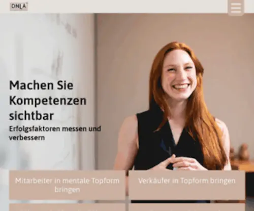 Dnla.de(Machen Sie Kompetenzen sichtbar) Screenshot