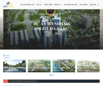 Dnland.com.vn(Thông tin nhà đất Quảng Nam) Screenshot