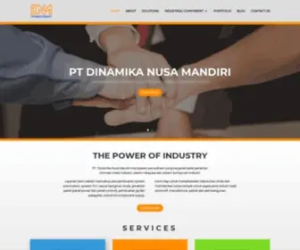 DNM.co.id(PT. Dinamika Nusa Mandiri) Screenshot