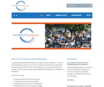 Dnmichigan.org(Disability Network) Screenshot