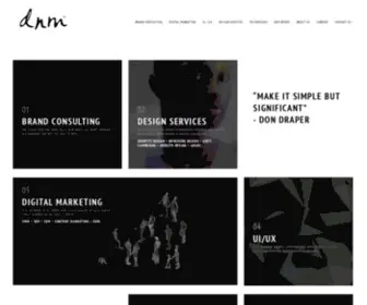 DNM.in(Brand Consulting and Design Services Company Based Out Of Bangalore) Screenshot