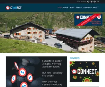 DNN-Connect.org(DNN Connect Association DNN Platform Events) Screenshot