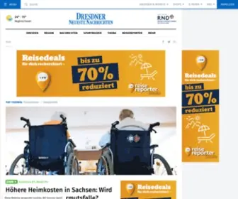 DNN-Online.de(Dresdner Neueste Nachrichten) Screenshot