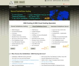 DNnmart.com(DNN Hosting) Screenshot