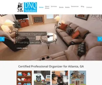 DNqsolutions.com(Diane Quintana Certified Professional Organizer) Screenshot