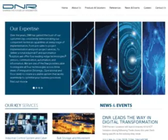 DNRPS.com(Singapore headquartered DNR Process Solutions) Screenshot