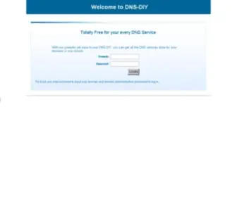 DNS-Diy.net(DNSDIY) Screenshot