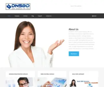 DNSBD.com(Web Hosting) Screenshot