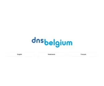 DNS.be(DNS Belgium) Screenshot