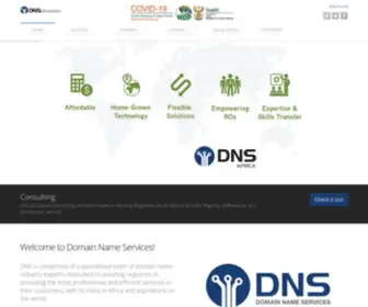 DNS.business(Domain Name Services) Screenshot