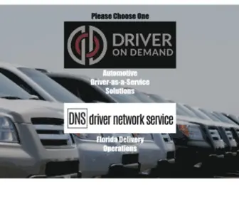 DNsdeliverydrivers.com(DNS Driver Network Service) Screenshot