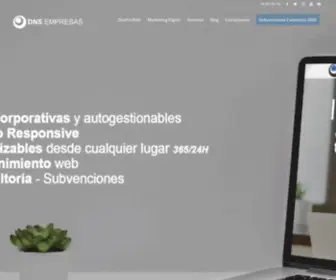 Dnsempresas.com(Diseño y programación web en Galicia) Screenshot