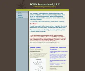 DNskinternational.com(DNSK International) Screenshot