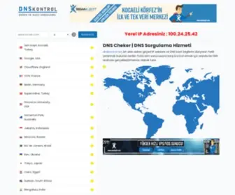 DNskontrol.net(DNS Sorgulama) Screenshot