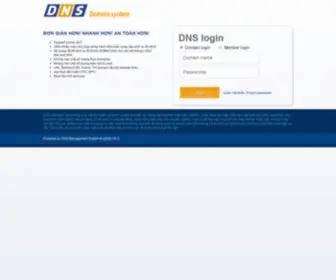 DNS.net.vn(Index) Screenshot