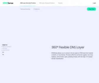 DNssense.com(Security) Screenshot