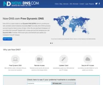 Dnsup.net(Free Dynamic DNS) Screenshot