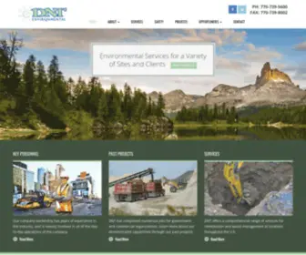 Dntenvironmental.com(Environmental Remediation Company) Screenshot