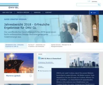 DNV.de(DNV GL) Screenshot