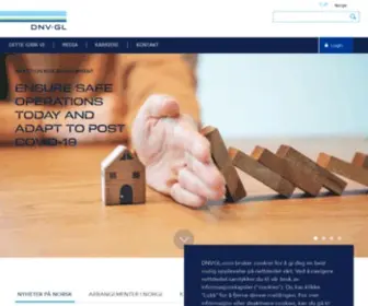 DNV.no(When trust matters) Screenshot
