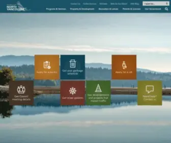 DNV.org(District of North Vancouver) Screenshot
