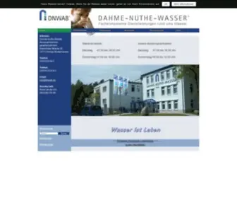 Dnwab.de(Wasser) Screenshot