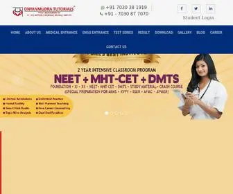 Dnyanmudratutorials.com(Best IIT JEE Coaching Pune) Screenshot