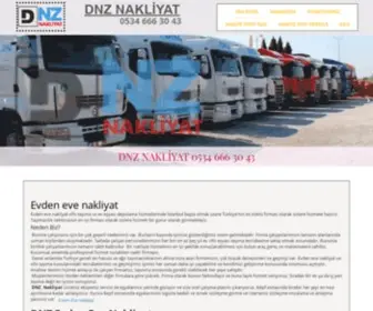 DNznakliyat.com(DNZ Nakliyat) Screenshot