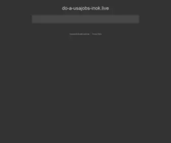 DO-A-Usajobs-Inok.live(Redirecting) Screenshot
