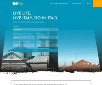 DO-IN-Italy.com(Italy Travel Blog) Screenshot