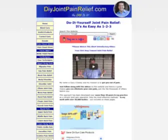 DO-IT-Yourself-Joint-Pain-Relief.com(Do-It-Yourself Joint Pain Relief, As Easy As 1) Screenshot