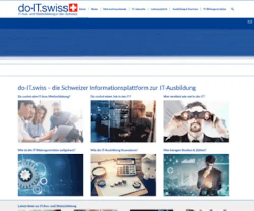 DO-IT.swiss(Die Schweizer Informationsplattform zur IT) Screenshot