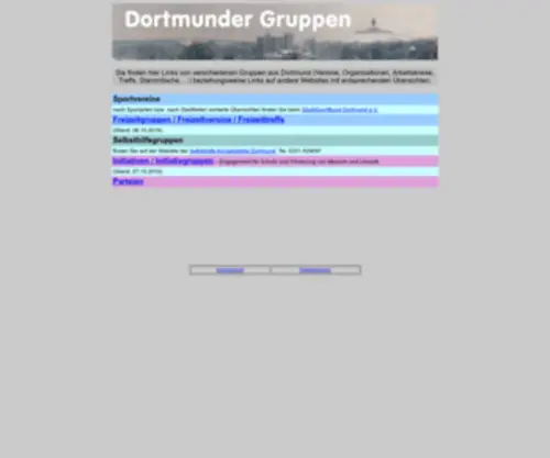 DO-Kontakt.de(Dortmunder Gruppen) Screenshot