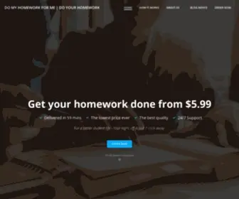 DO-MY-Homework-For-ME.com(Do my homework) Screenshot