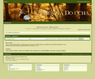 DO-Ucha.cz(Knihovna Do ucha) Screenshot