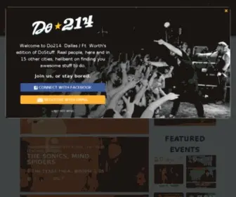 DO214.com(Dallas Music) Screenshot