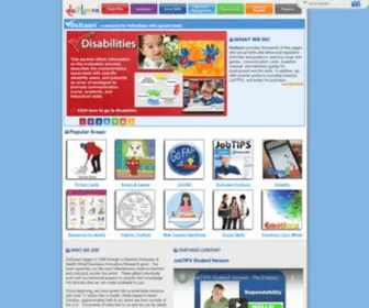 DO2Learn.com(Educational Resources for Special Needs) Screenshot