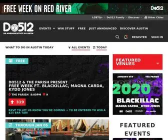 DO512.com(Austin Events) Screenshot