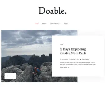 Doable.blog(Doable Travel) Screenshot