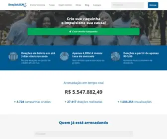 Doacaolegal.com.br(Doação) Screenshot