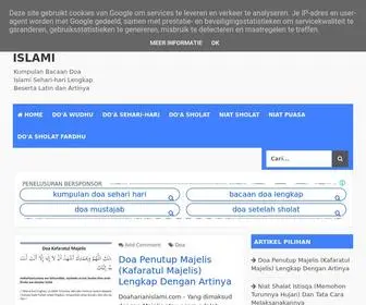 Doaharianislami.com(Doa Harian Islami) Screenshot