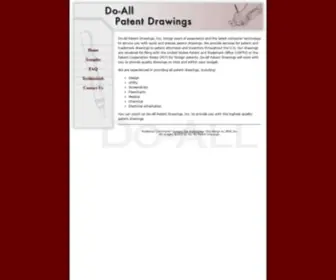 Doallpatentdrawings.com(Do-All Patent Drawings) Screenshot