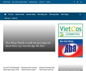 Doanhnhanvathuonghieu.com.vn(Doanh nhân và Thương hiệu) Screenshot